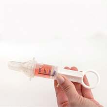 Dosador de Remédio Mililitros Bico Silicone Buba 10ml - Transparente - Visão 8