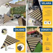 Umbrellas - 2.50 X 2.50 X 2.50 Mts+Beige - Cafe - View 9