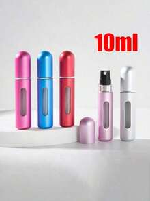 1pc 10ml Refillable Mini Portable Perfume Spray Bottle With Travel Size Perfume Pump Case - Multicolor 2 - View 16