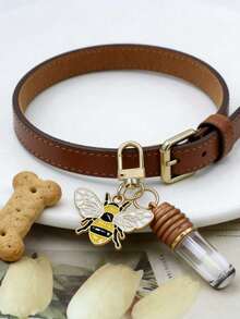 Bee Keychain Compatible,Bottling Bottles,Cute Bee-Shaped Acrylic Key With Lobster Clasp,Bee-Themed Gift Accessory For Birthdays, Bee Pattern Portable Pendant Bottle, Pendant,Car Keychain, Key Strap - Suitable For Cars, Cameras, Backpacks, Phones, And Home Keys. Christmas Gift, Father'S Day Gift, Mother'S Day Gift, Halloween Gift, Birthday Gift,Valentine'S Day Gift - Multicolor - View 3