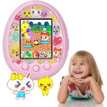 Máquina Electrónica Virtual, Mascotas Electrónicas, Acompañar el Crecimiento de tu Hijo, Fomentar su Independencia y Sentido de la Responsabilidad, Regalos de Navidad para Ellos(Rosa),38966721 - Amarillo - Ver 1