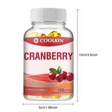 XEMENRY Cranberry - Kidney Cleansing, UTI Support And Cleanse, Promote Bladder And Urinary Tract Health - With Vitamin C - 120pcs - 120 Capsules(120粒) - 查看 6
