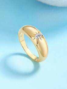 925 Sterling Silver Moissanite Ring For Women, Hypoallergenic High-End Engagement/Wedding Ring, Valentine's Day/Birthday Gift, Oxidation-Resistant Gift Box Packaging