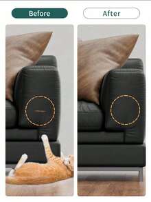 1 Roll Of Black/Dark Brown/White Leather Repair Patch, Waterproof Removable Self-Adhesive Leather Repair Tape, Cuttable Repair Tape Set, Suitable For Leather Repair, Refurbishment And Re-Covering Of Furniture, Sofas, Car Seats, Chairs, Etc. - Multicolor - View 5