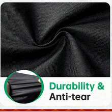 台球桌罩 - 提供 3 种尺寸（黑色） 耐用、防水、防尘、防紫外线 适用于斯诺克球桌、12 英尺斯诺克球桌、家用斯诺克球桌、标准尺寸斯诺克球桌、大型台球桌和 7 英尺台球桌（仅含桌罩）