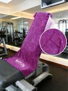 1 buc prosop sport absorbant din microfibră super moale multifuncțional, prosop de club, prosop de sală, prosop extra lat cu uscare rapidă, potrivit pentru alergare în aer liber, saltea pentru echipamente de fitness, cu prosop de față cu model elegant brodat, prosop de duș pentru baie - Multicolor - Vizualizare 17