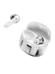 JBL Tune Flex 2 True Wireless Semi-In-Ear Earbuds With Active Noise Cancelling, Supports Spatial Audio, HD Voice Calls, Bluetooth 5.3, Up To 48-Hour Battery Life, Lightweight & Comfortable For All-Day Wear, Super Sound Quality - White - View 3