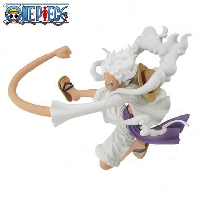  1 Tượng One Piece sưu tầm chính thức được cấp phép của Toei Animation, mô hình đồ chơi dễ thương để trưng bày trên bàn làm việc, trang trí phòng nhà, quà tặng unisex cho người hâm mộ và bạn bè, quà sinh nhật, quà ngày lễ.
