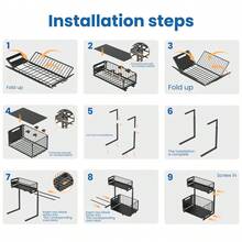 Pasta Drying Storage Racks - Zwart - Bekijken 10
