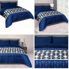 EL ELEFANTITO Edredn Set Matrimonial y King Size Microfibra Extra Suave con Sbanas Incluidas (Rosa, Matrimonial) - Rosa+Matrimonial - Ver 1