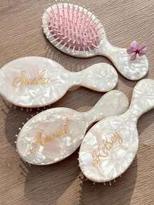 1 chiếc lược mini khắc laser theo yêu cầu, lược cài tóc tên cá nhân, lược chống tĩnh điện, lược cầm tay, quà cưới, quà tặng phù dâu, quà sinh nhật, quà tặng tiệc tùng, quà kỷ niệm, quà nhỏ độc đáo cho ngày Valentine. - Nhiều màu - Xem 6