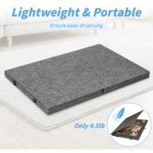 Felt Jigsaw Puzzle Board Portable Puzzle Storage Table W/ 6 Slid Drawer 1000pcs - A - View 8