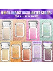 Maquillaje Profesional StyleTrendNyx, Iluminador Buttermelt, Sombra: Brillante y Butta (Oro Claro).Iluminador Cremoso, Hasta 12Hrs De Uso, No Se Desvanece, Resistente A Transferencias.FóRmula Vegana.Calidad PremiumVersióN Mejorada - Glaze It Butta (bronce claro) - Ver 10