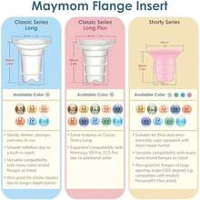 Nipple shield compatible with Elvie Single/Double Electric, Elvie Stride Cup, Medela PersonalFit Flex Shield, pink color, for breastfeeding - como en la foto - Ver 3