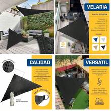 Umbrellas - 3 X 3 X 3 Mts+Black1 - View 9