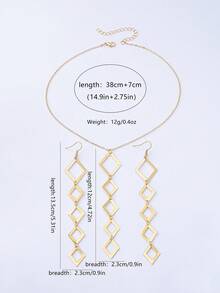 Women Jewelry Sets - Yellow Gold - View 6
