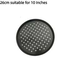 Carbon Steel Perforated Pizza Pan 10/11/12 Inch Non Stick Pizza Baking Tray Round Mupti Purpose Baking Tools Crispy & Bubbly - Multicolor - View 14