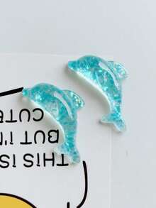 7 قطع من الأصداف والخرز والسمك الصغير ونجوم البحر والدلافين، مجموعة مجوهرات الأحذية بطراز الشاطئ والهاواي لصنع سلاسل المفاتيح والصنادل وحقائب الشاطئ، تميمات أحذية مصنوعة من راتنج ABS عالي الجودة، ديكورات شعبية رائعة كهدايا لعيد الميلاد والأعياد وحفلات - متعدد الألوان - مشاهدة 6