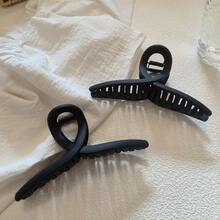 4.3 Inch Hair Claw Clips Large No Slip Big Matte Jaw Clip Fine Thick Hair Women, 4 Pack - 5 inch 4 màu đen - Xem 3