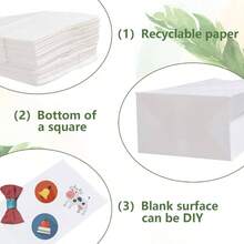 200 PCS Small White Paper Lunch Bags - 1 LB, 3.5x 2.2x Inch - Bulk Paper Bags Lunch, Snack, Popcorn, Wrapping - 白色 - 查看 1