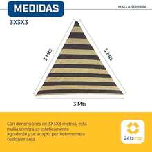 Umbrellas - 3 X 3 X 3 Mts+Beige - Cafe - View 6