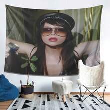 Ayesha Erotica Theme, Suitable For Various Festivals, Perfect Tapestry Gift, Living Room Bedroom Office Home Decor Wall Hanging/Party Decoration, Premium Printed Tapestry - 彩色 - 查看 2