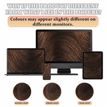 20pcs Water Wave Invisible Hair Extensions, Human Hair, Medium-Long Length, Soft & Skin-Friendly, Suitable For Wet Hair - S4 - View 10