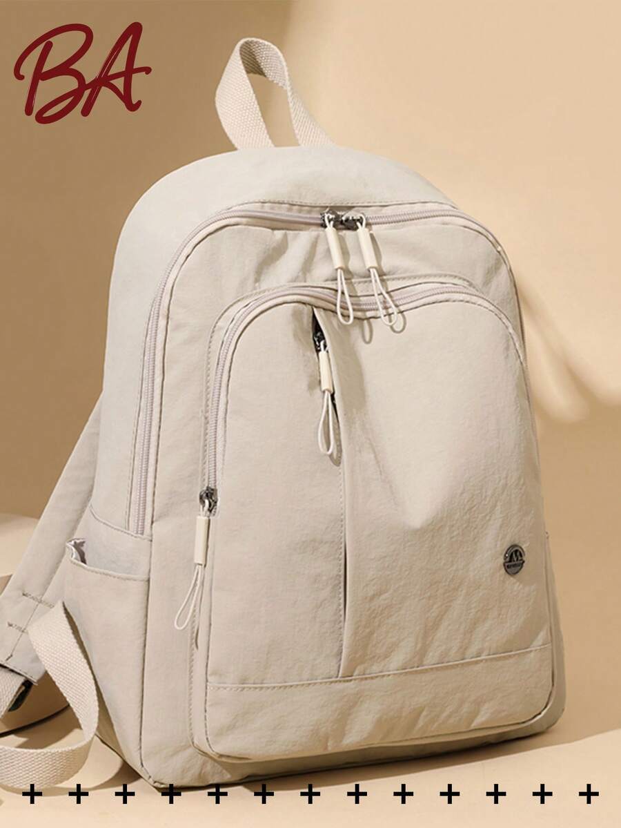 Ba lô nylon gấp gọn nhiều ngăn, đựng vừa laptop 15.6 inch, cặp sách nhẹ nhiều ngăn, balo đa năng, túi du lịch dung tích lớn, túi đi làm tiện lợi, phù hợp cho học sinh, học sinh trung học/phổ thông, y tá, giáo viên, chuyên gia kinh doanh, du lịch, đi làm, mua sắm, văn phòng, hẹn hò, leo núi, đào tạo, công việc, quà sinh nhật, quà ngày lễ.