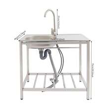 Kitchen Sinks - シルバー - チェックする 1