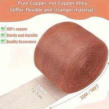 Plant Protection Net, Anti-Rodent, Anti-Snail, Garden Supplies - Gold - View 12