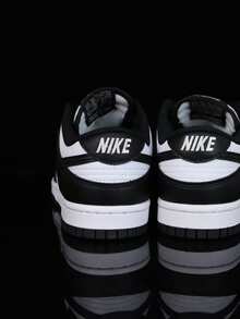 Nike Dunk Low Retro “黑色” 经典复古外观与现代耐穿低帮运动鞋完美融合，男女皆宜的黑白熊猫配色，附赠精美鞋盒 - 黑色 - 查看 5