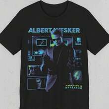 Camiseta unisex de Albert Wesker - Negro - Ver 1