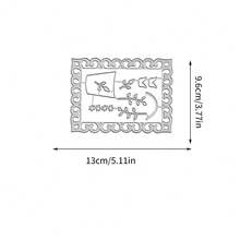 创意花瓶金属切割模具、DIY剪贴簿相册和压花模板、贺卡制作工具、卡片纸切割工艺品、礼品卡制作模板模切。 - 銀色 - 查看 7