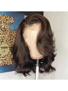 200% Density HD Lace Front Glueless Wigs Brazilian Human Virgin Hair, Body Wave 13x6 13*4 4*4 5x5 Pre-Plucked Chocolate Brown Undetectable Lace Closure Cheap Affordable Wig, Pre-Cut Lace For Wig Beginner, 4# Colored High Temperature Resistant Fiber Synthetic Wig For Women 10-14inch Bob Wig - Brown - View 58