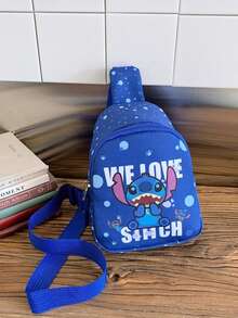 Disney Kids Bag, Mini Waist Bag, Boys/Girls Chest Bag, Girls Wallet, Cartoon Stitch Pouch, Cartoon Coin Purse, Shoulder Crossbody Toy Bag, Travel Bag, Holiday Gift Bag - Multicolor - View 19