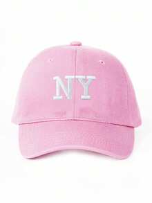 Bộ 3 mũ lưỡi trai thêu logo New York, mũ chống nắng, mũ tài xế xe tải, mũ đi biển, mũ câu cá, mũ dự tiệc, mũ chơi golf, mũ sinh nhật phong cách vintage, phù hợp cho nữ, mùa xuân/hè/thu/đông, cũng có thể dùng làm quà tặng ngày lễ cho bạn bè, dịp nghỉ mát, du lịch, lễ hội. - Đen + Trắng + Hồng - Xem 5