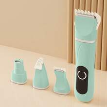 Kit de aseo profesional para mascotas 4 en 1, con pantalla LED, cortaúñas eléctrico para mascotas, recortadora inalámbrica recargable para perros, recortadora de patas de bajo ruido para mascotas, cortadora y recortadora de uñas para perros y gatos, 4 tipos de peines protectores, tijeras para aseo de perros, accesorios para mascotas, recortadora multiusos para el pelo de las patas, ojos, orejas, cara y parte inferior de las mascotas, cortadora eléctrica para perros - Multicolor - Ver 13