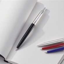 A Classic T-Wave Ballpoint Pen/Semi-Steel Metal Press Ballpoint Pen/Business Office Signature Pen/Creative Advertising Gift Pen/Student Calligraphy Practice Pen/Replaceable Pen Refill - Pen - View 2