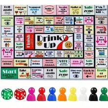 Adult Drinking Board Game, Fun Interactive Party Drinking Game, Suitable For Game Night, Birthday Party, Family Gathering Or Any Occasion, 21+ Years Old, 2-8 Players - Multicolor - View 1