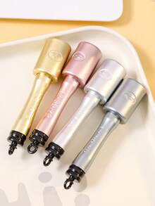 1/4支装创意文具手榴弹造型中性笔，CS中性笔，武器手榴弹造型中性笔，玩具笔，可用作趣味礼物、生日礼物、课堂奖励、返校礼物。（表面有轻微划痕，介意者请勿购买） - 彩色 - 查看 7