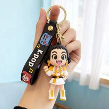 1pc New KPOP Witch Hunting Girl Group Keychain Cartoon Anime 3D Figure Bag Car Pendant Small Gift - Multicolor - View 9