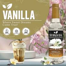 Vanilla Syrup For Coffee By Syruvia 25.4 Fl Oz Barista Style Coffee Syrup Vanilla Flavor - 25.4 Fl Oz - View 2
