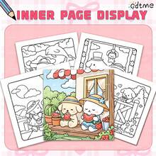 GDTME This Brand New Luxury Adult Coloring Book Aims To Help People Relax And Find Inner Peace. The 2025 Edition Uses Thick Paper With A Pearlescent Effect, Making It A Perfect Choice For Room Decor. It Also Makes An Excellent Gift For Your Loved Ones, Friends, Colleagues And Family, Especially Suitable For Occasions Like Valentine's Day, New Year, Birthdays And Ramadan. - Multicolor - View 4