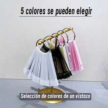 Tendencia200 Piezas Muestrario Abanico Con Aro Uñas AlmendraCalidad premium - Rosa - Ver 12