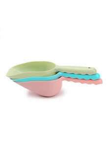 3pcs Pet Plastic Dog Food Scoop, Non-Slip Cat Litter Shovel, Pet Feeding Supplies, Dog Food Scoop, Pet Supplies - 200ml*3 - View 9