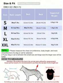 Lightweight Polyester Reflective Stripe Full Coverage 4-Leg Dog Raincoat, Waterproof Pet Apparel Suitable For Small Poodle All Year Round - Multicolor - View 10