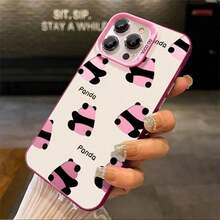 おしゃれなスマホケース  11/12/13/14/15/15pro/15 Plus/15 Promax/7plus/8plus/11pro/12pro/13pro/14pro/11promax/12promax/13promax/14promax/14plus/5 - 半透明のパウダー - チェックする 5