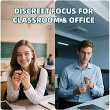 Finger Massage Ring, Stress Relief Fidget Toy, Portable Beaded Finger Rings, Perfect Gift For Friends, Lovers, Birthday, New Year, Unisex - Multicolor - View 9