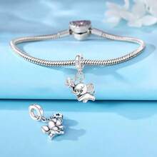 Cute Panda Animal 925 Sterling Silver Charms For Bracelets And Necklace Dangle Pendants Butterfly Elephant Dog Bead Jewelry Present For Women Family Friends - 小象飾品 - 查看 8