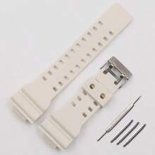 1Pc Unisex Fashion Silicone Watch Strap, 16mm Mechanical Watch Strap, Compatible With Watch. Available In Multiple Colors,Sports Watchband,Watchbands For Smartwatch,Dressy Wristbands Strap Replacement,Great Gift For Friends,Family,Suitable For Outdoor,Travel,Party, Gift - 16mm - View 12